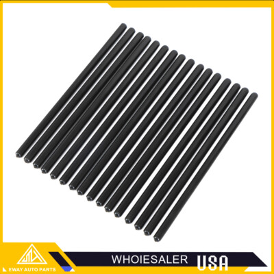 16x Valve Pushrods For GM 5/16'' Hardened 7.400'' LS1 LS3 4.8L 5.3L 5.7L 6.0L 6.2L