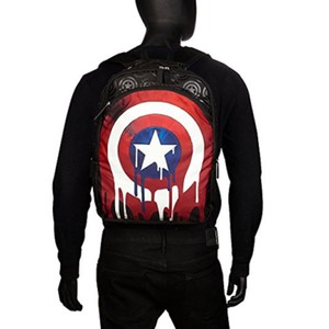 marvel classic captain america shield backpack