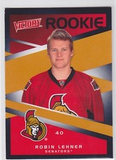 2010 10-11 Upper Deck Victory Black #316 Robin Lehner RC rookie parallel