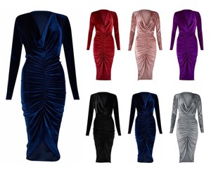 velvet midi dress uk