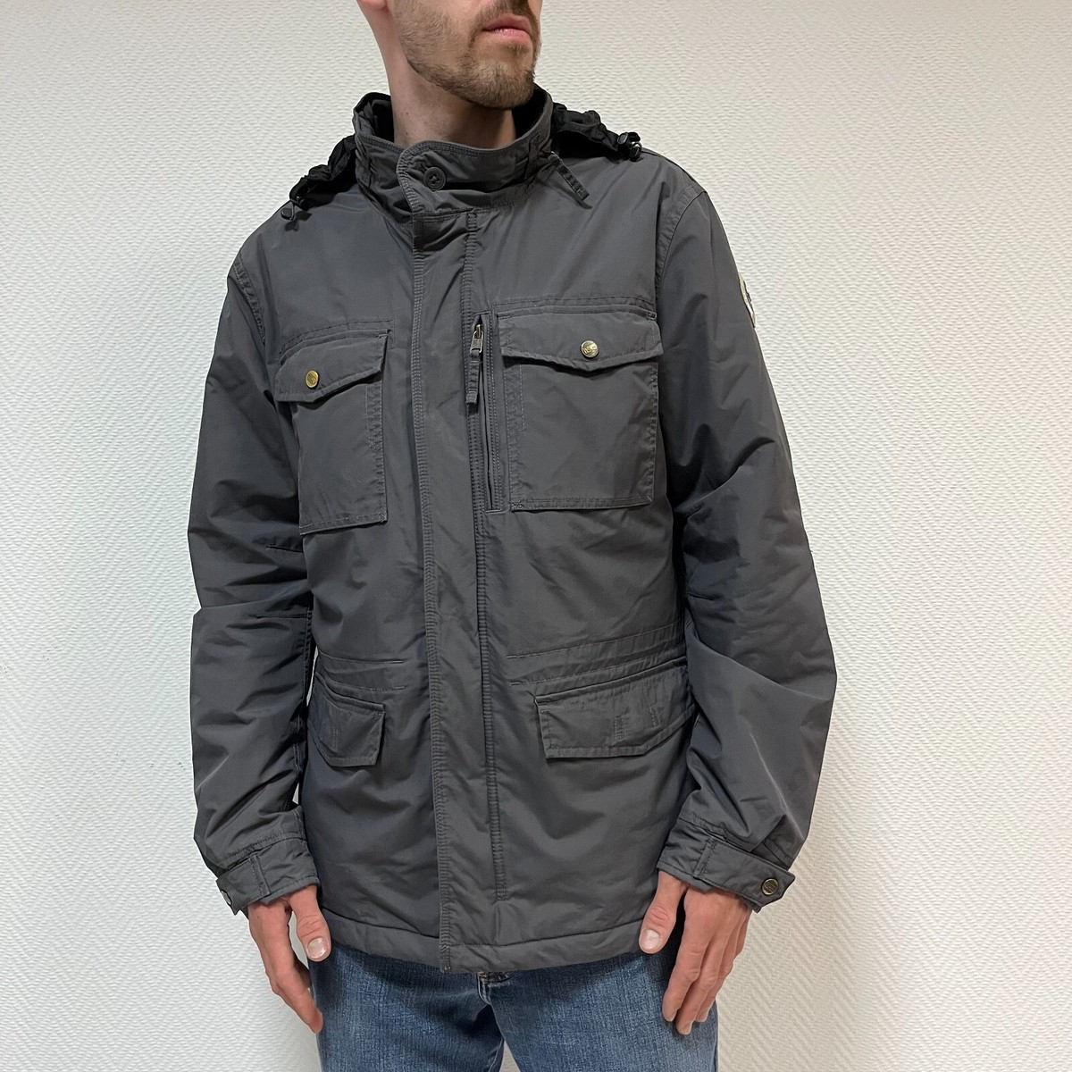 NAPAPIJRI ナイロンジャケット Lサイズ グレー Rainforest Summer Anorak Jacket | | Napapijri PT