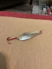  Big Doctor #285 Fishing Spoon. Chrome Lure. With Tail Flickers
