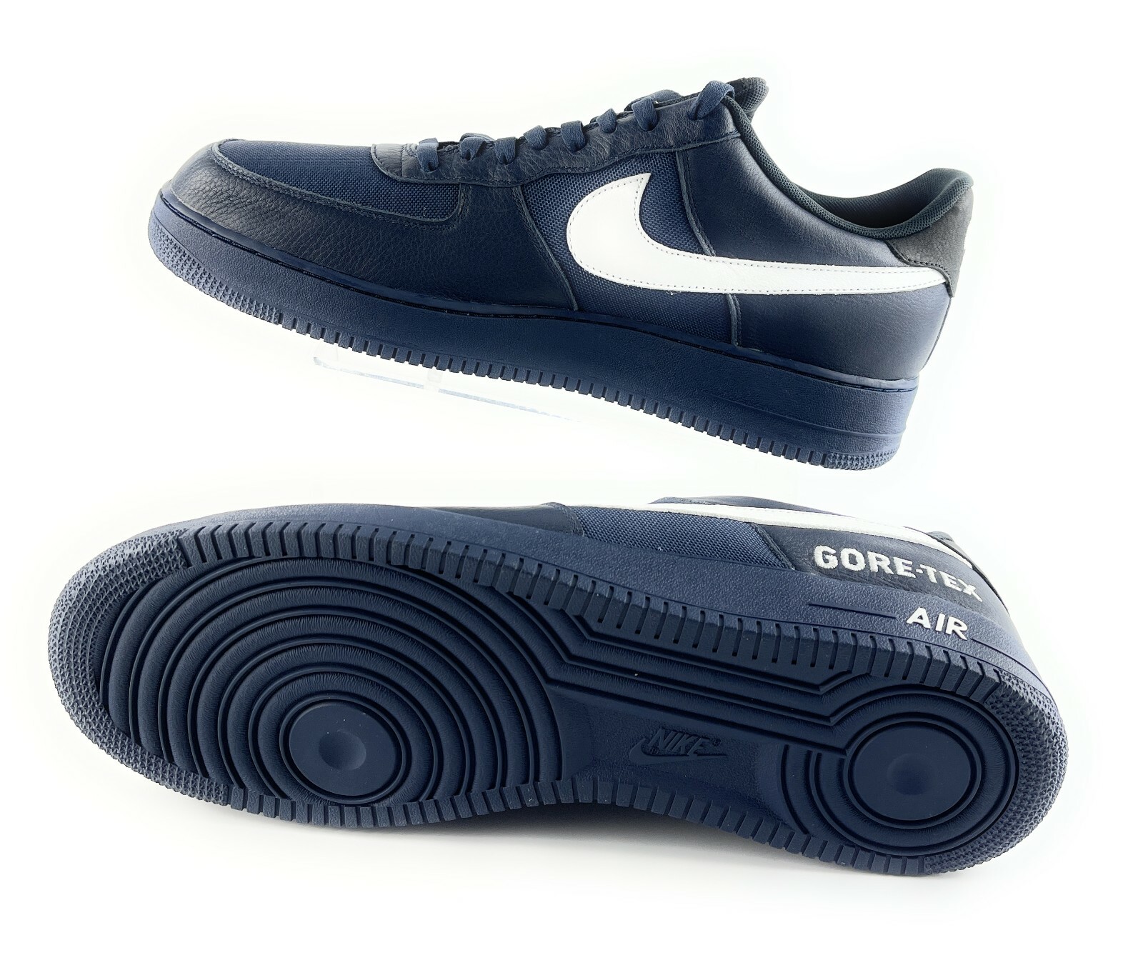 Size 17 - Nike Air Force 1 Low x Gore-Tex Navy for sale online | eBay