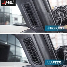 Inner Pillar Air Vent AC Outlet Cover Sticker Bezel For Ford Bronco 2021+ Carbon