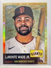 2022 Topps Chrome Platinum Anniversary 50 /50 LaMonte Wade Jr #298🔥