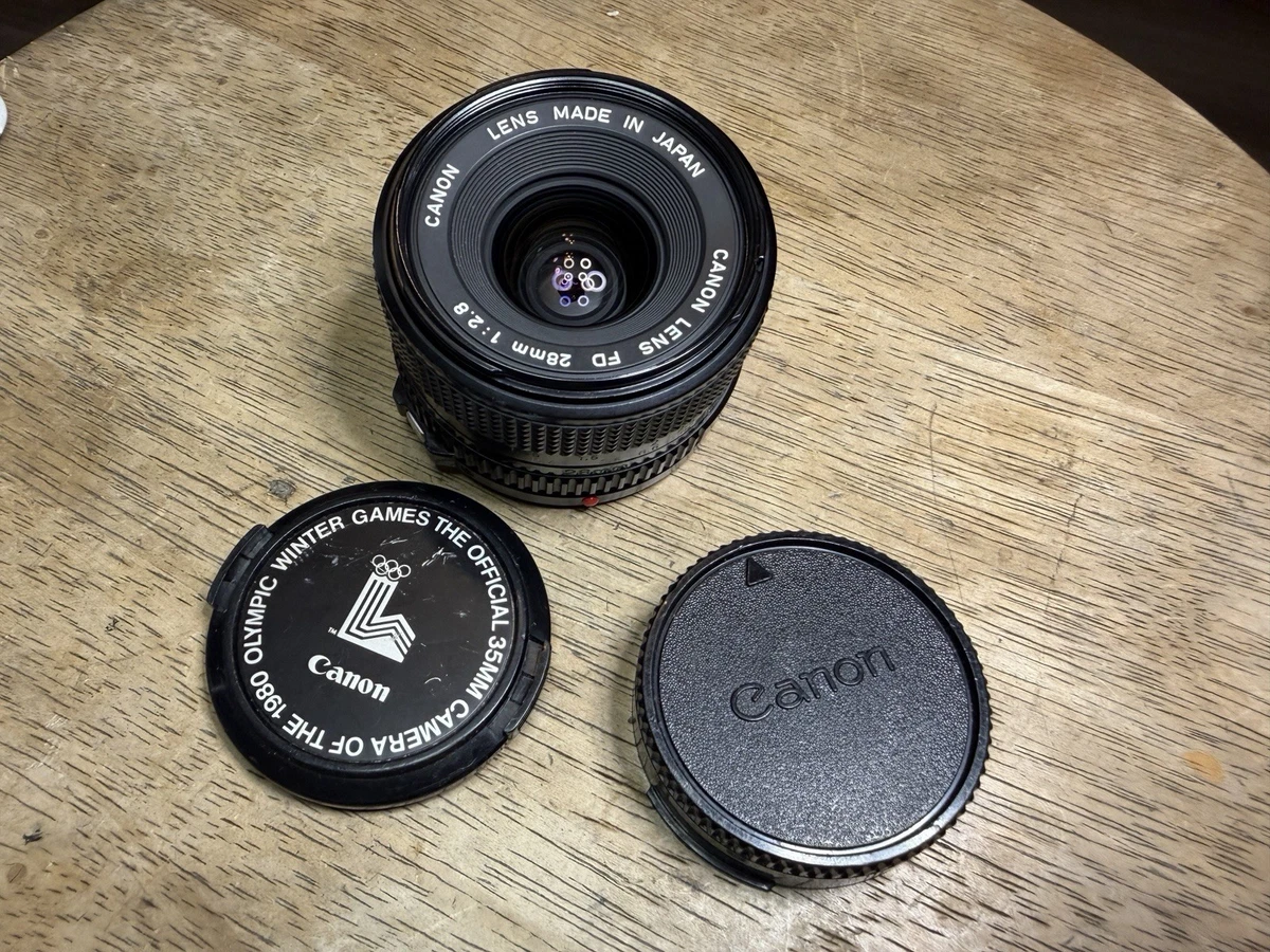 25+ Canon FD 28mm Camera Lenses for sale | Updated Oct 2026