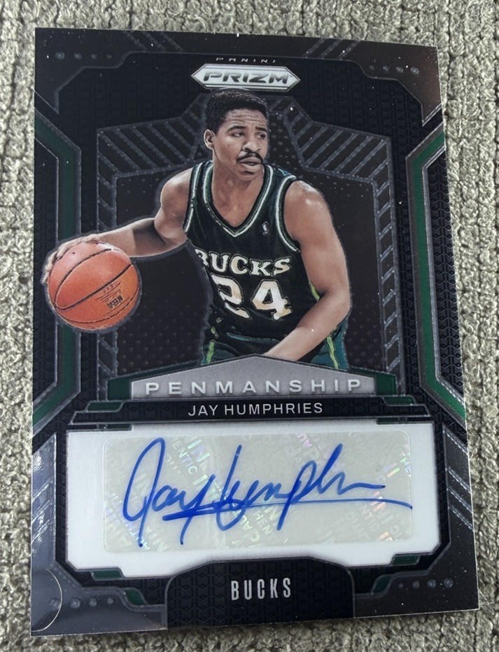 2024-25 Panini Prizm Penmanship Auto Jay Humphries #PNM-JHB
