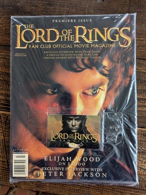 Herr der Ringe Fanclub Magazin Ausgabe 1 versiegelt brandneu