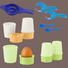 Tupperware Alles Rund Ums Ei-Eierbecher mit Thermofunktion Set C033 Eierfreunde