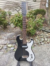 Silvertone 1448 Black Sparkle Guitar Lipstick Pickup