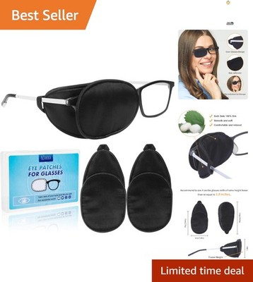 Luxurious Silk Eye Patches for Adults & Kids - Medical Eye Care Solution