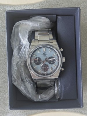 Casio Edifice Sapphire Stainless Steel Chronograph Men's Watch EFB-730D-2B