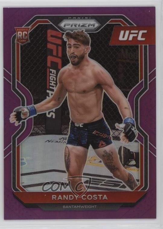 2021 Panini Prizm UFC Purple Prizm 1/149 Randy Costa #89 3hd