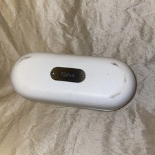 Chloe White Hard Eyeglass Sunglasses Case Gold Logo