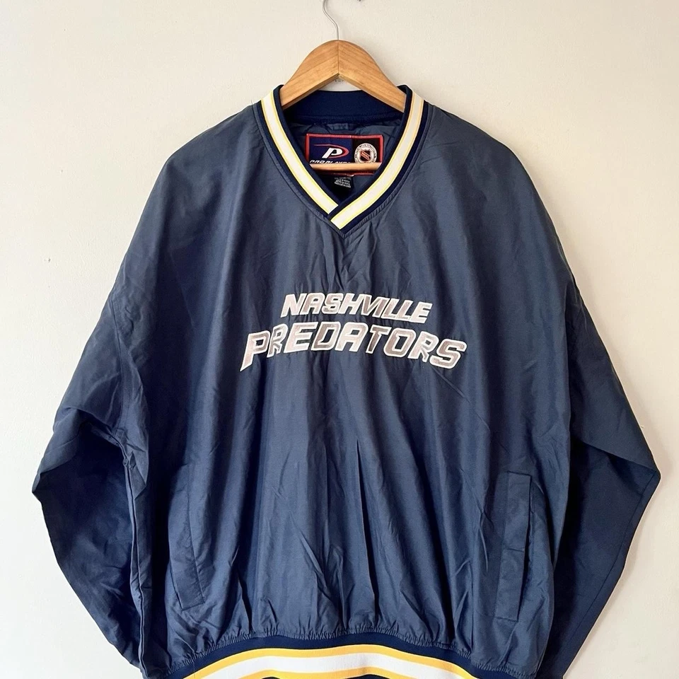 Pro Player - NHL Nashville Predators Pullover Windbreaker - Mens XXL - Image 3 of 4