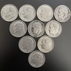 New ListingLot of 10 Silver Roosevelt Dimes - Pre-1965 - 90% Silver - FREE SHIPPING!