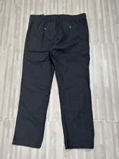 Vince Camuto The Weekend Pants Mens Size 38 x 30 Phantom Black Straight Leg $118