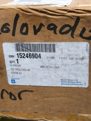 Genuine GM 15246904 Mirror Assembly For 2004-2012 Chevy Colorado Canyon