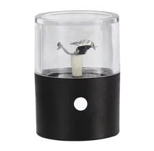 Cookies Electric Grinder Portable USB Rechargeable Mini Auto Herb Crusher Black