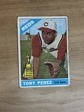 1966 Topps Set Break #72 TONY PEREZ All-Star Rookie, Cincinnati Reds