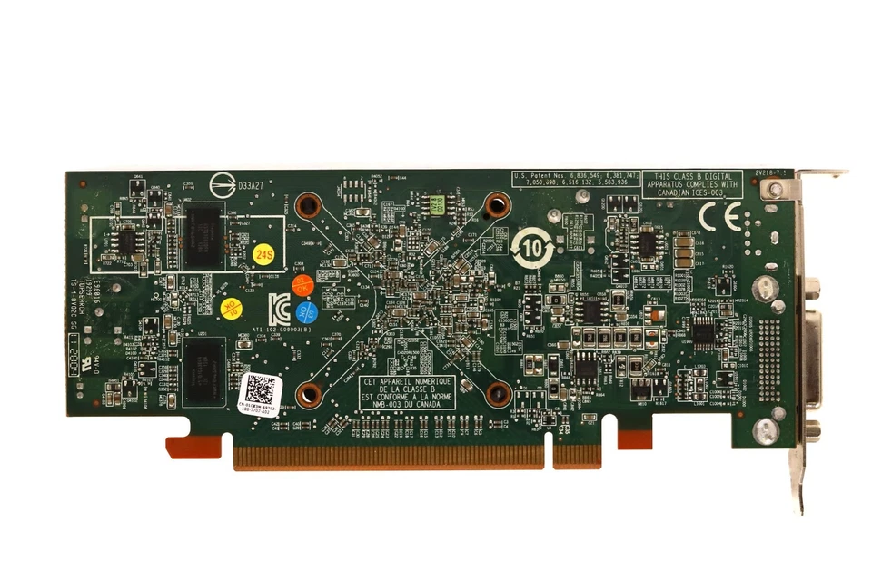 Dell AMD Radeon HD 6350 512MB DDR3 PCIe Graphics Card Dell P/N: 01CX3M Tested - Image 4 of 4