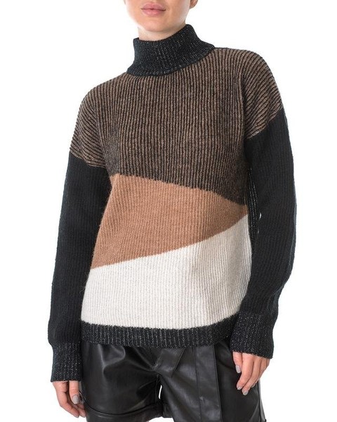 Women Liu Jo Sweater Black Wool 36 #A6C6