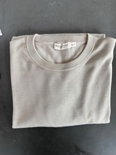 SUITSUPPLY Pullover Taupe Seide Gr. M - wie n...