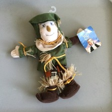 Warner Bros 1998 Wizard of Oz Scarecrow 9 Plush Figure Bean Bag with Tag