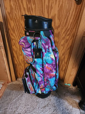 RARE Vintage Bennington Golf Bag Blue Purple Retro