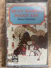 Dean Martin Peggy Lee White Christmas Cassette 1985 Capitol Records