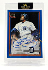 2026 Topps SP Cecil Fielder Auto Blue Detroit Tigers 75 Years of Baseball 61/150