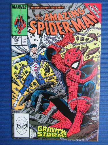 AMAZING SPIDER-MAN # 326 - (NM/NM+) -GRAVITY STORM-ACTS OF VENGEANCE-MARY JANE