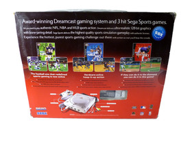 SEGA Dreamcast Console Vintage 1999 Gaming System in box & slip tested & working