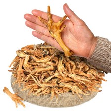 All Natural Dehydrated Chicken Feet Dog Treats 100 pcs - Dental Health Support