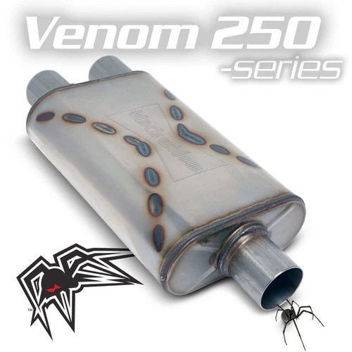 Black Widow Exhaust BWSDV333 Venom 300-series 3 /3'