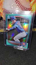 2025 Bowman Chrome Juan Cabada Base  1st  #BCP-207 TEAL #/125