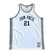 VTG Dominique Wilkins Pam-Pack High School Jersey 1977-79 Signature Series Sz 60