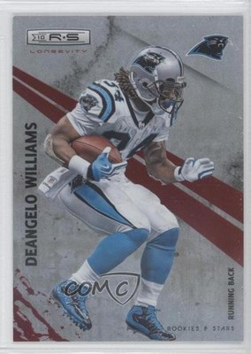 2010 Panini Rookies & Stars Longevity Ruby 35/100 DeAngelo Williams #18 0d2