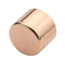 35MM END FEED Stop End FITTINGS COPPER PIPE/TUBE/PLUMBING/GAS/DIY Pack of 5
