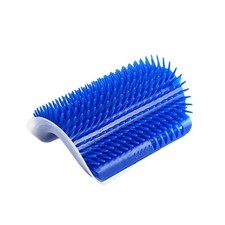3.0 Softer Cat Self Groomer *Blue* with Catnip & Adhesive Strips NEW
