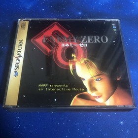 SS Enemy Zero with obi postcard SEGA SATURN Soft Sega Saturn ENEMY ZERO