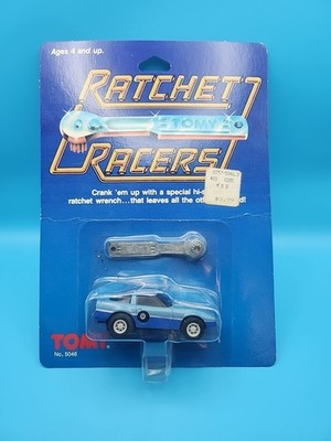 Tomy F198 Ratchet Racers No. 5046 Made in Japan SEALED 1984 BLUE Vette CORVETTE