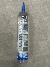 NEW Dap Ultra Clear Flexible Elastomeric Sealant - 10.1 Ounces - 18388