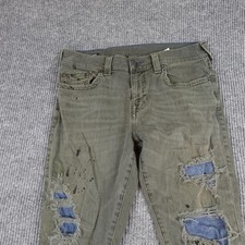 True Religion Green Slim Jeans for Men for sale | eBay
