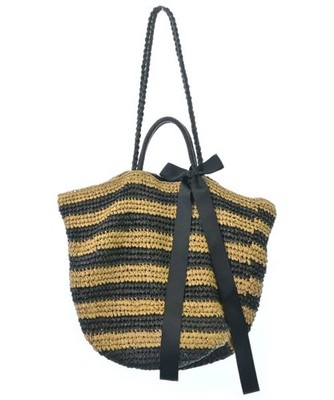 Bilitis dix-sept ans Basket Bags BeigexBlack(Border) 2200659511089