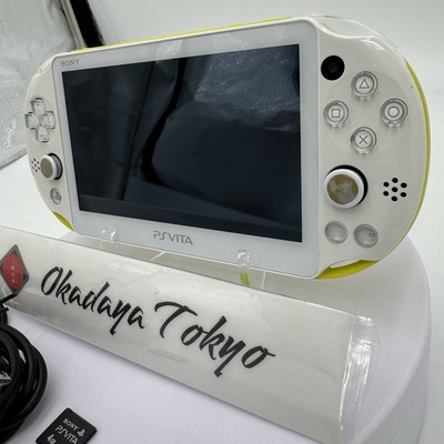 Nintendo Switch PS Vita Lime Green/White. Wifi PCH-2000 Amazon.com: Sony Playstation Vita Wi-Fi 2000 Series Slim
