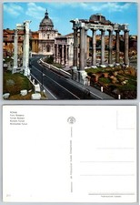 Continental Roma Roman Forum Postcard