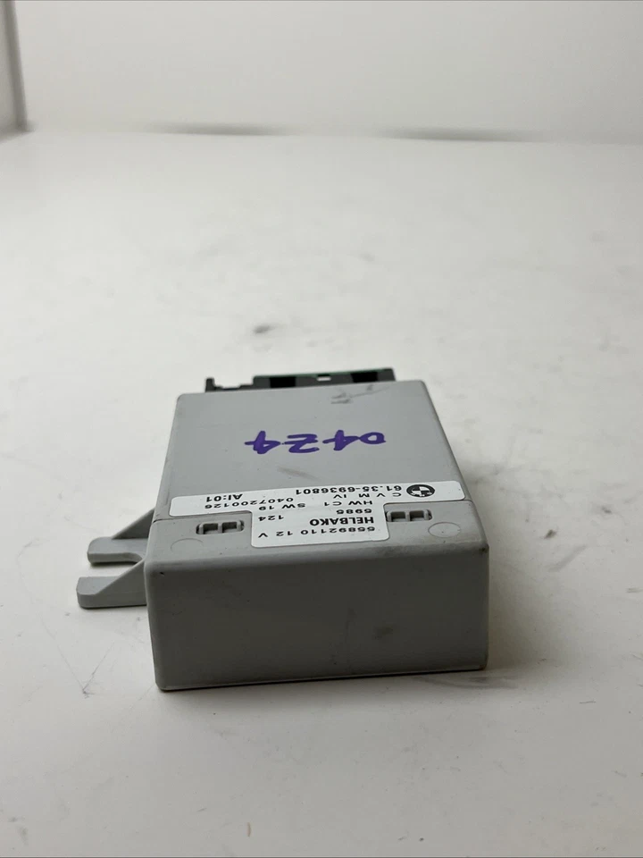 2004 BMW Z4 CONVERTIBLE FOLDING TOP CONTROL 6936801 OEM - Image 3 of 4