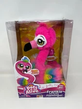 Pets Alive Frankie the Flamingo Pink - 15 Interactive Animal Dancing Plush with