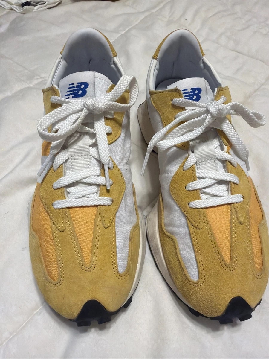 New Balance 327 White Yellow | eBay